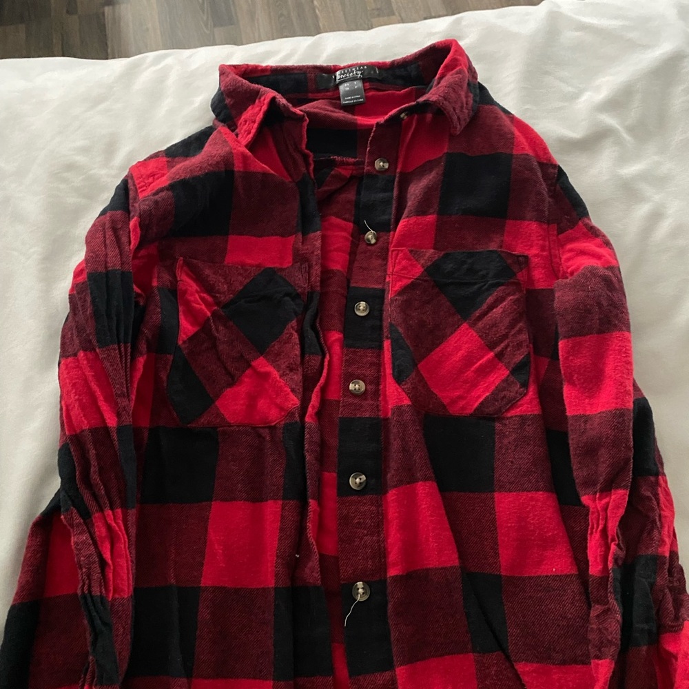 Flannel Top!
